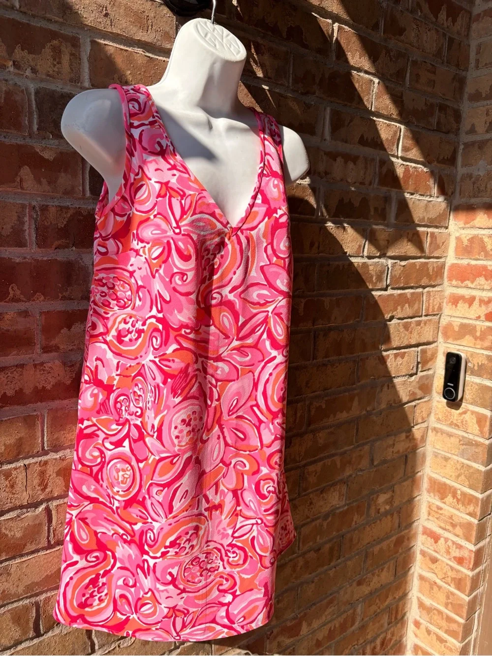 Lilly Pulitzer Pink & Coral shift Dress size 0